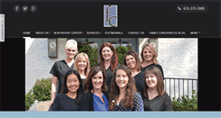 Desktop Screenshot of bettfamilychiropractic.com